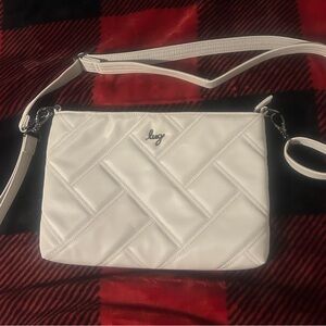 EUC Lug Waltz Satin Luxe VL Crossbody Bag